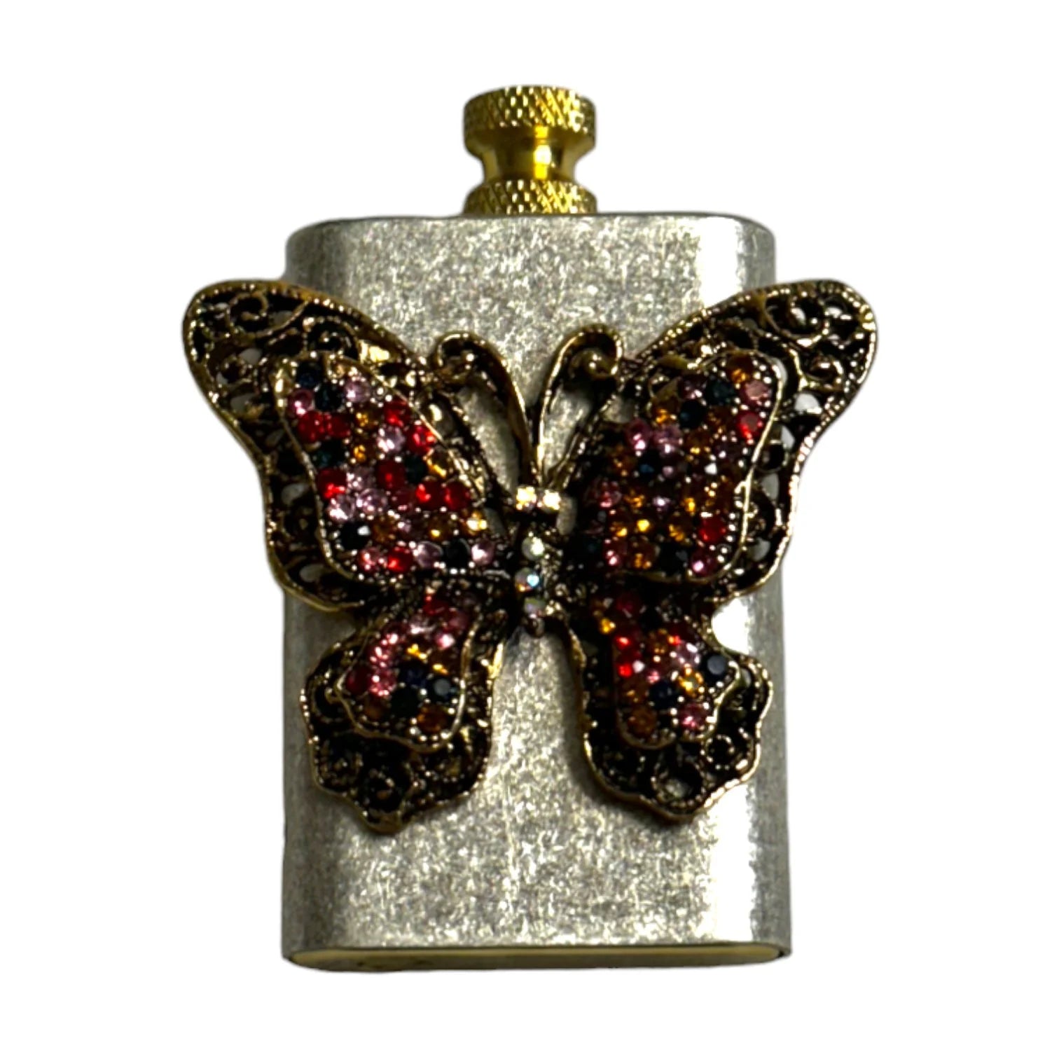 Brass Silver Butterfly