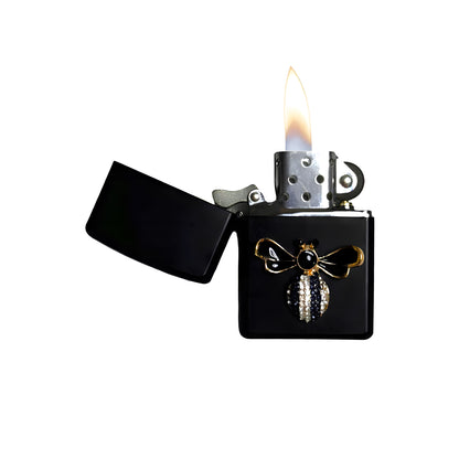 Black - Elegant Bee Lighter - Regular Flame