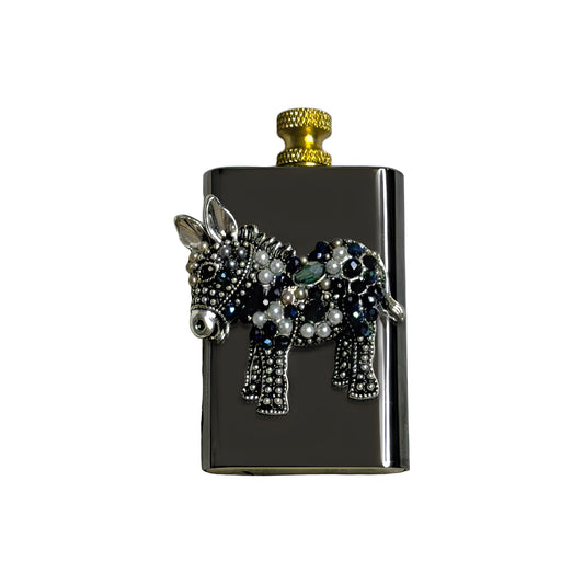 Brass Black - Donkey Lighter - Regular Flame