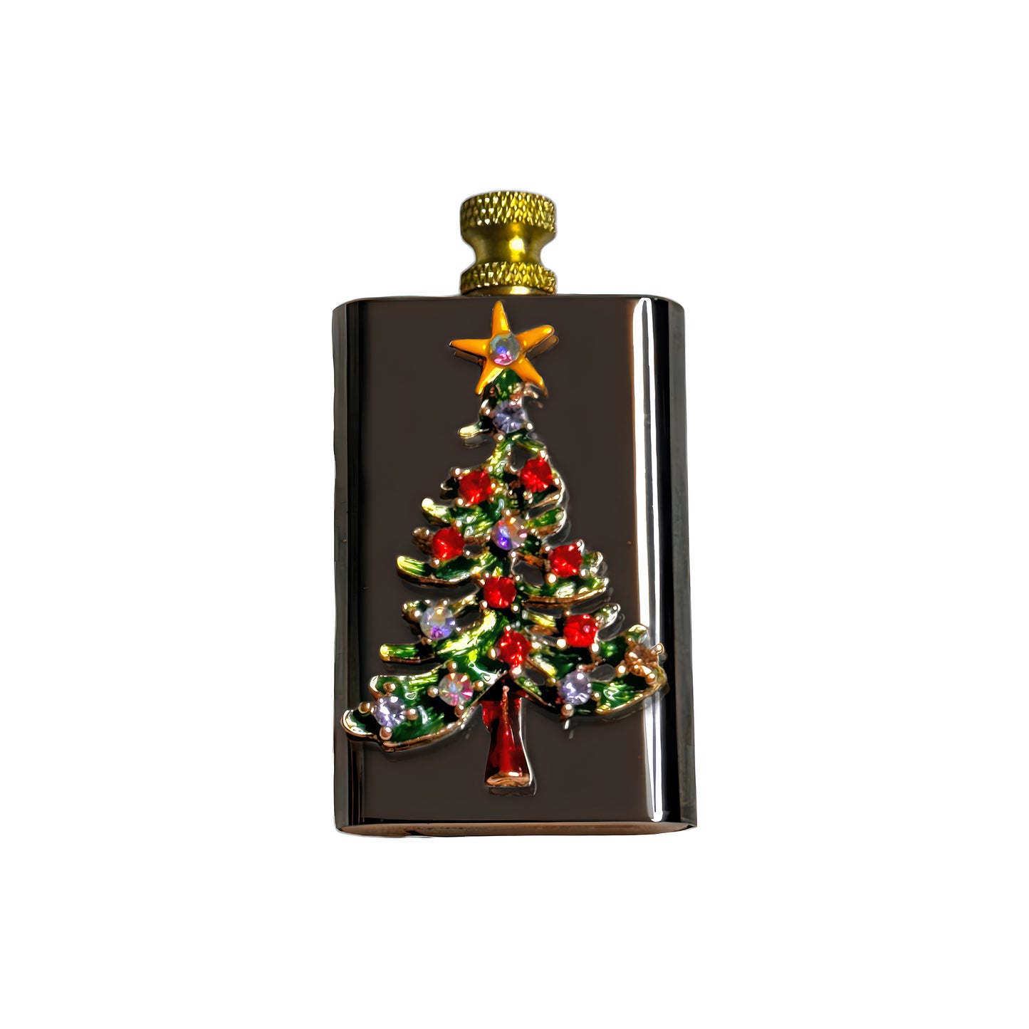 Brass Black - Christmas Tree Lighter - Regular Flame