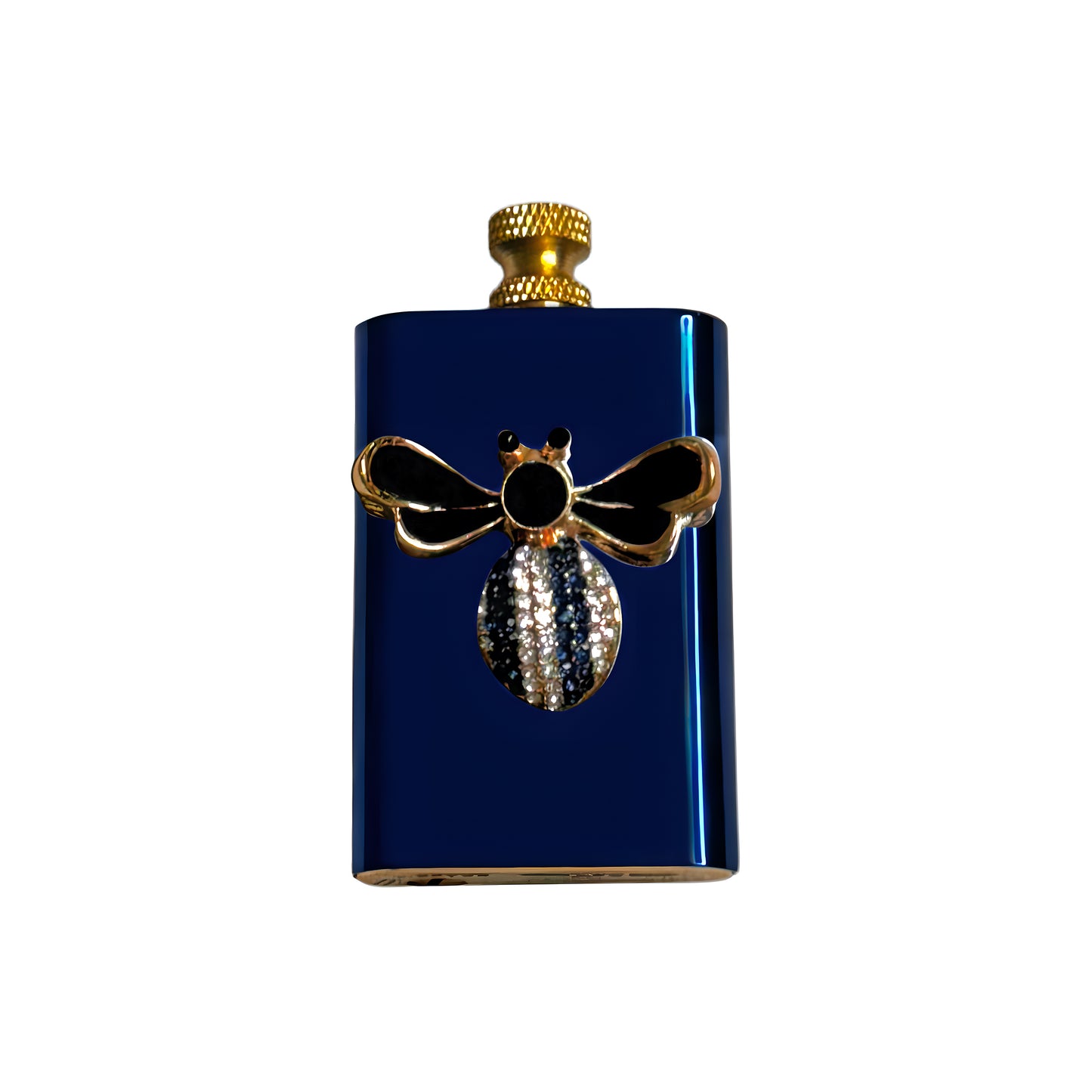 Brass Blue - Elegant Bee Lighter- Regular Flame