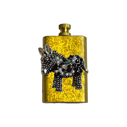 Brass Gold - Donkey Lighter- Regular Flame