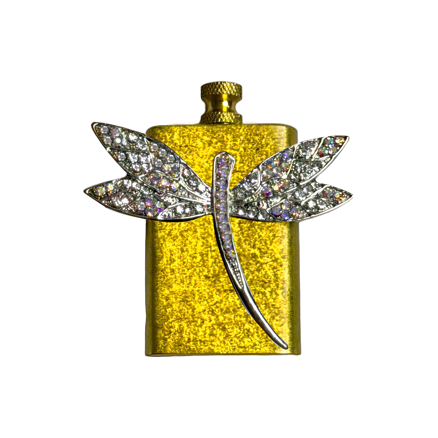 Brass Gold - Elegant Dragonfly Lighter- Regular Flame