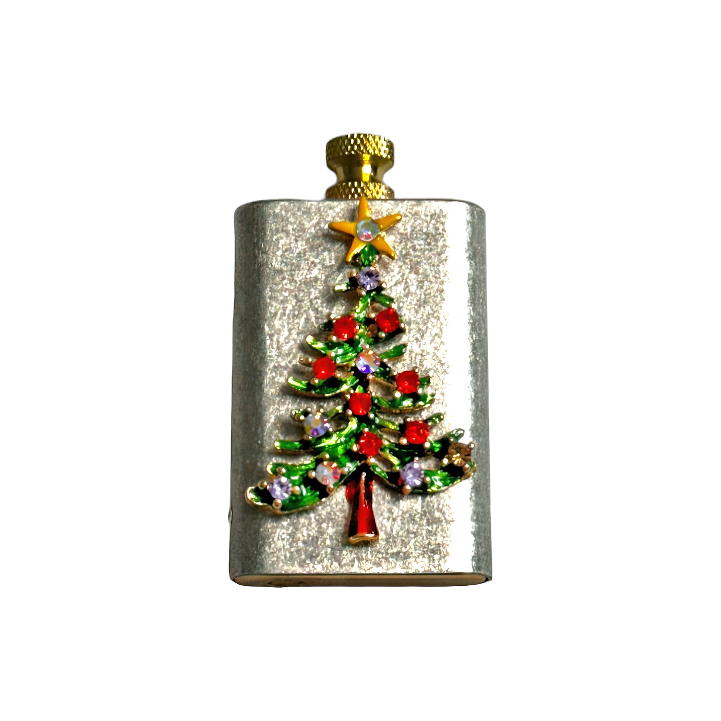 Brass Silver - Christmas Tree Lighter - Regular Flame