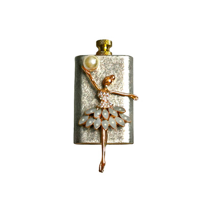 Brass Silver - Elegant Ballerina Lighter - Regular Flame