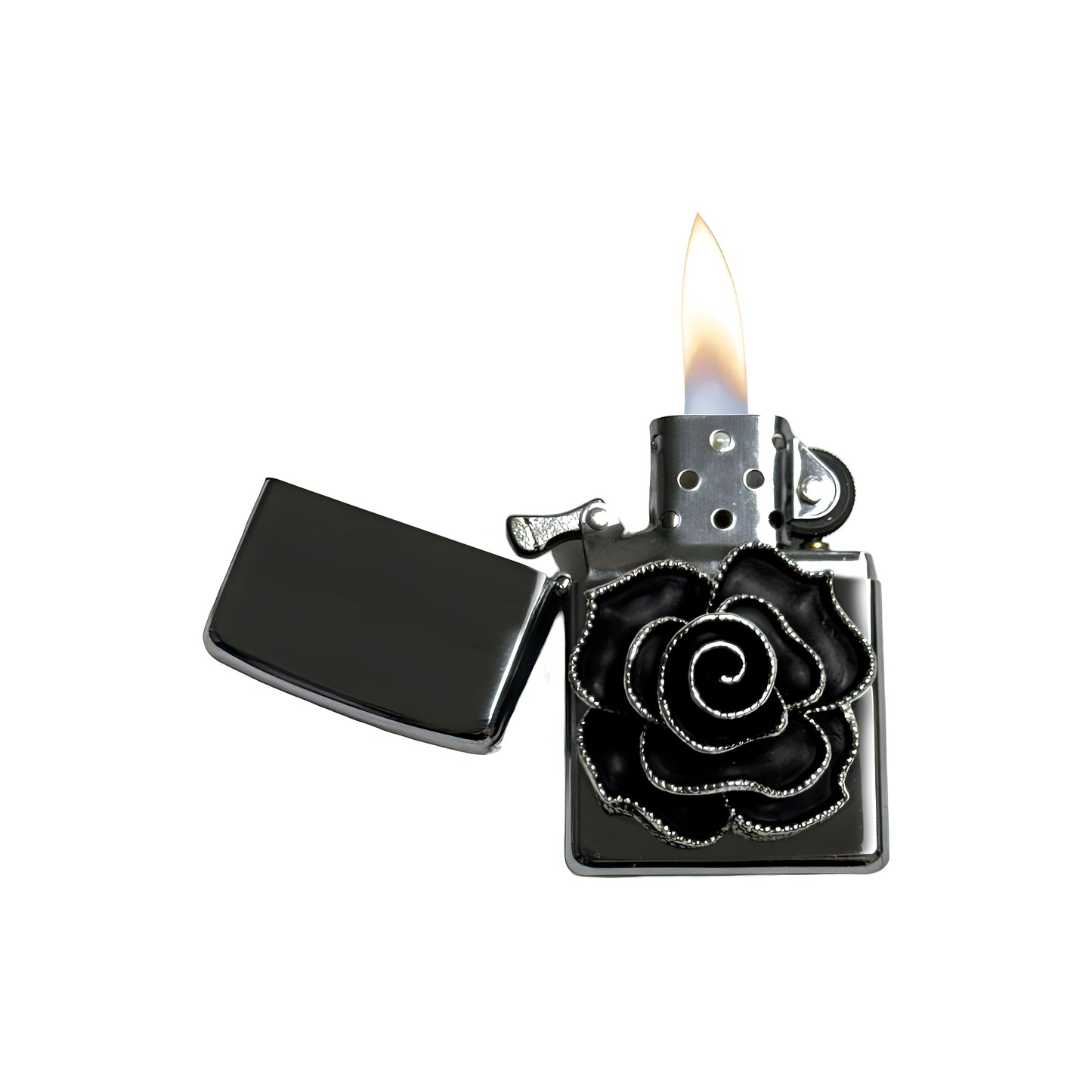 Chrome -  Gothic Rose Lighter - Regular Flame