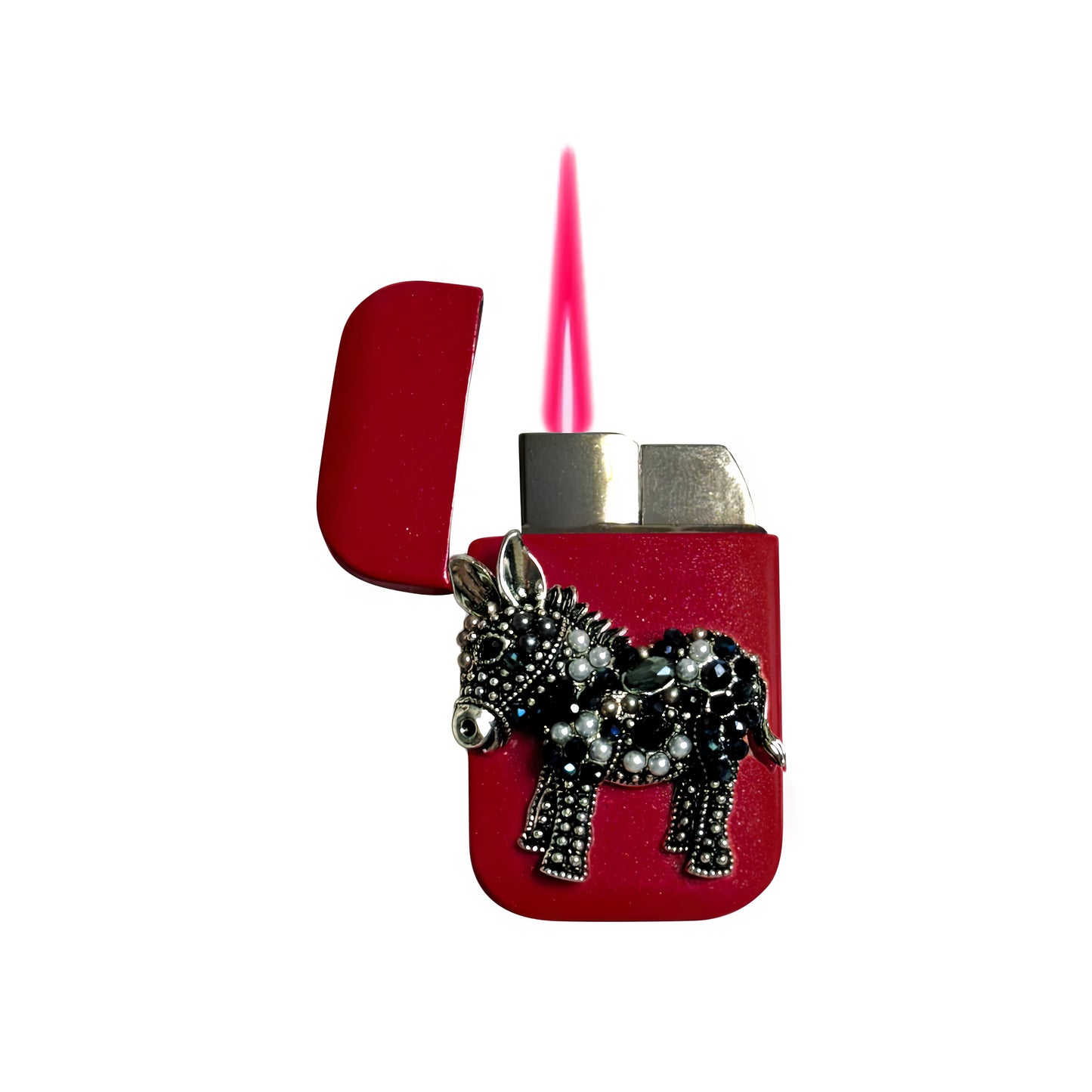 Jet Pink - Donkey Lighter - Pink Flame