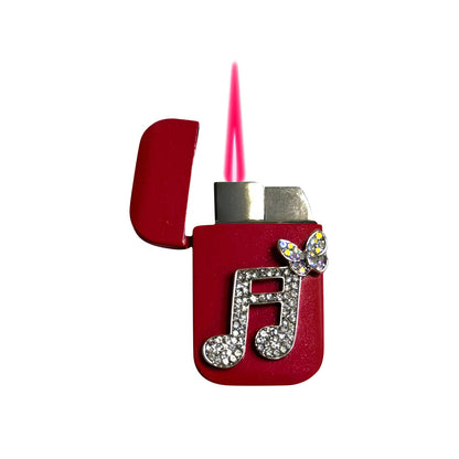 Jet Pink - Musical Lighter - Pink Flame