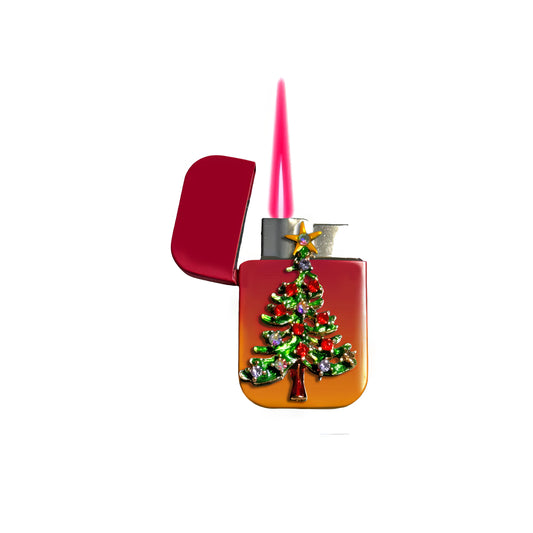 Jet Pink Orange - Christmas Tree Lighter - Pink Flame