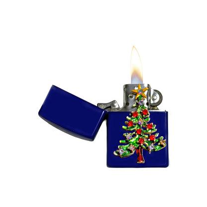 Navy Blue - Christmas Tree Lighter - Regular Flame