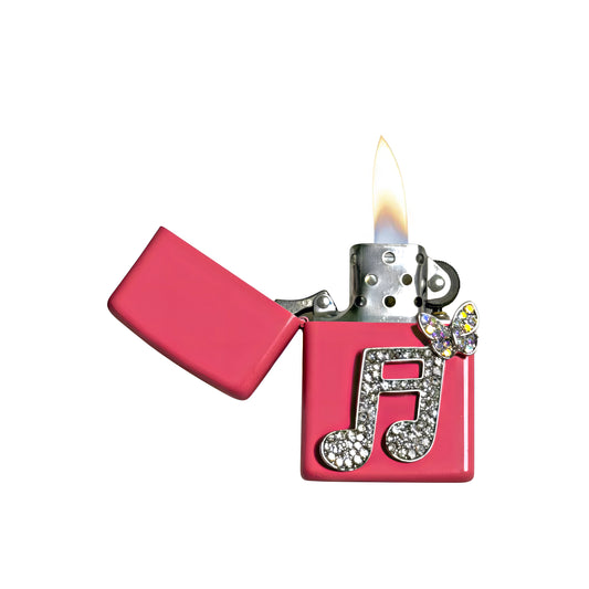 Pink -  Musical Lighter - Regular Flame