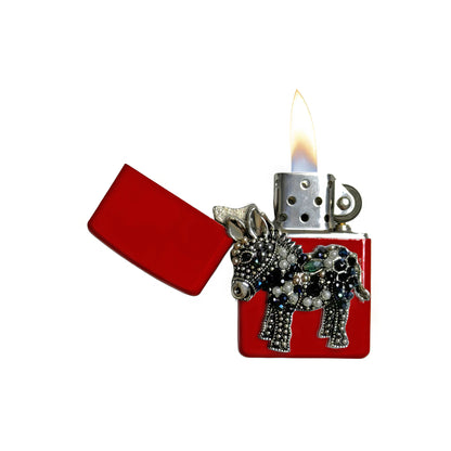 Red - Donkey Lighter - Regular Flame