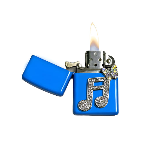 Sky Blue - Musical Lighter - Regular Flame