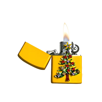 Yellow - Christmas Tree Lighter - Regular Flame